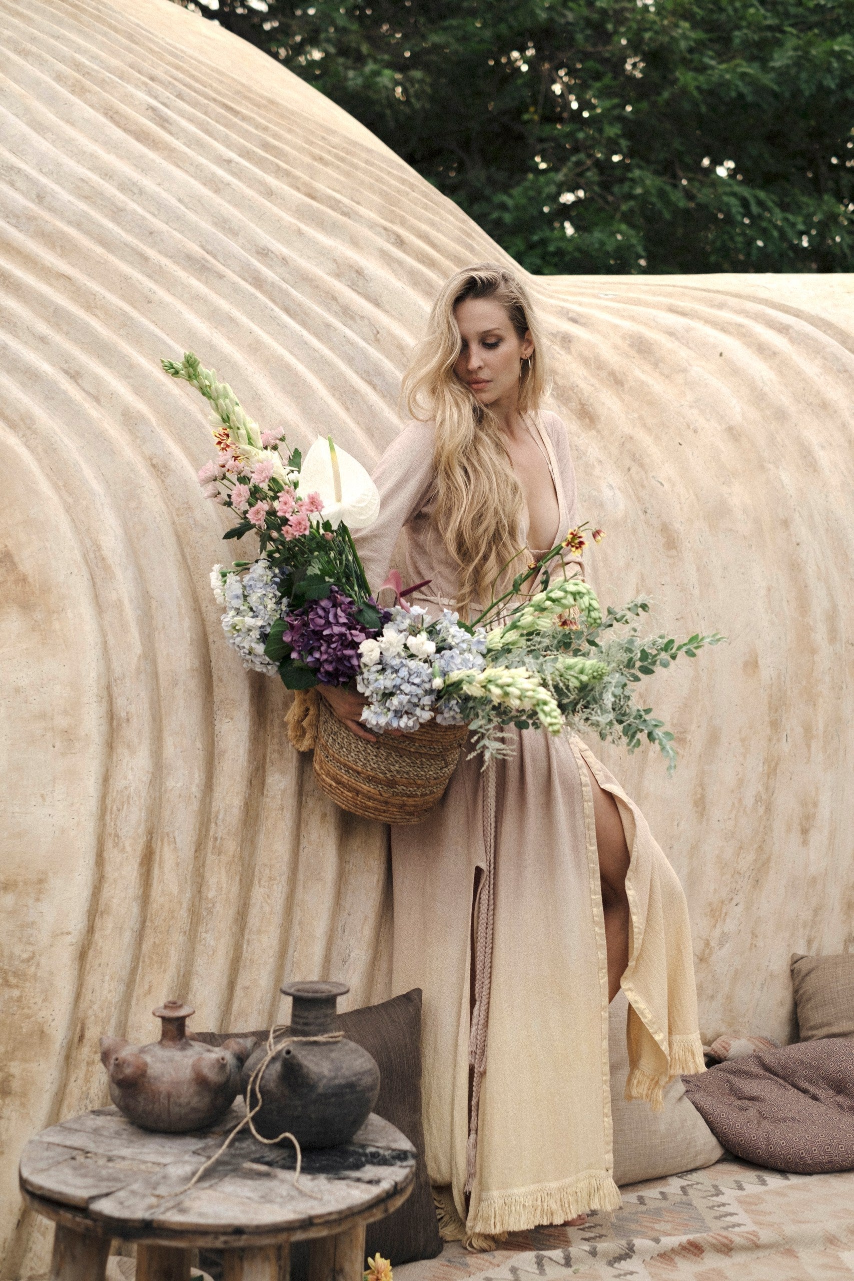 Ayumi Kimono – Bohemian Organic Cotton & Linen Kimono