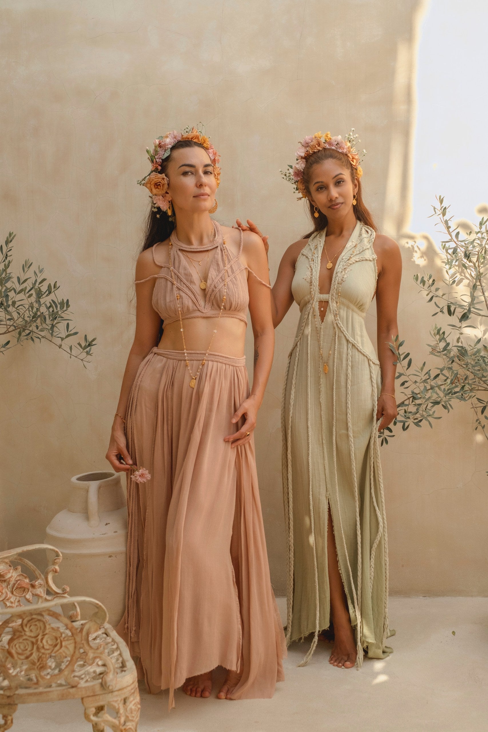 Yemaya braid dress – Organic Cotton Braided Dress