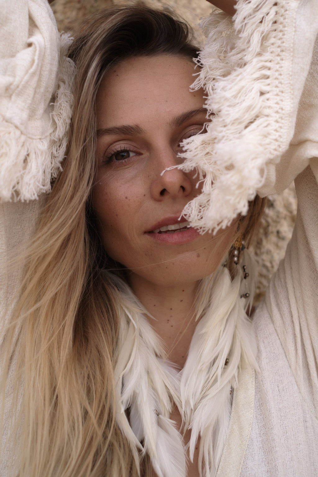 Ayumi Dress – Organic Cotton & Linen Wrap Dress