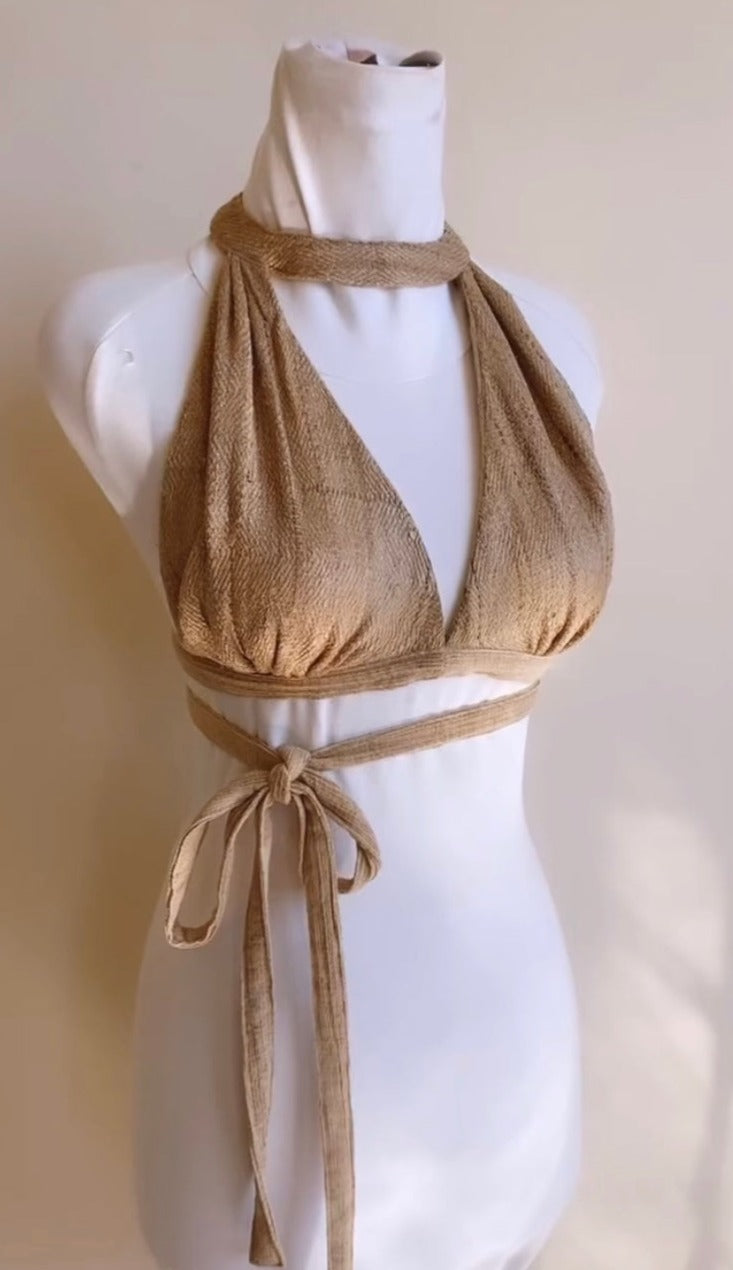 Shalya Top – Himalayan Hand-Loomed Silk Wrap Top