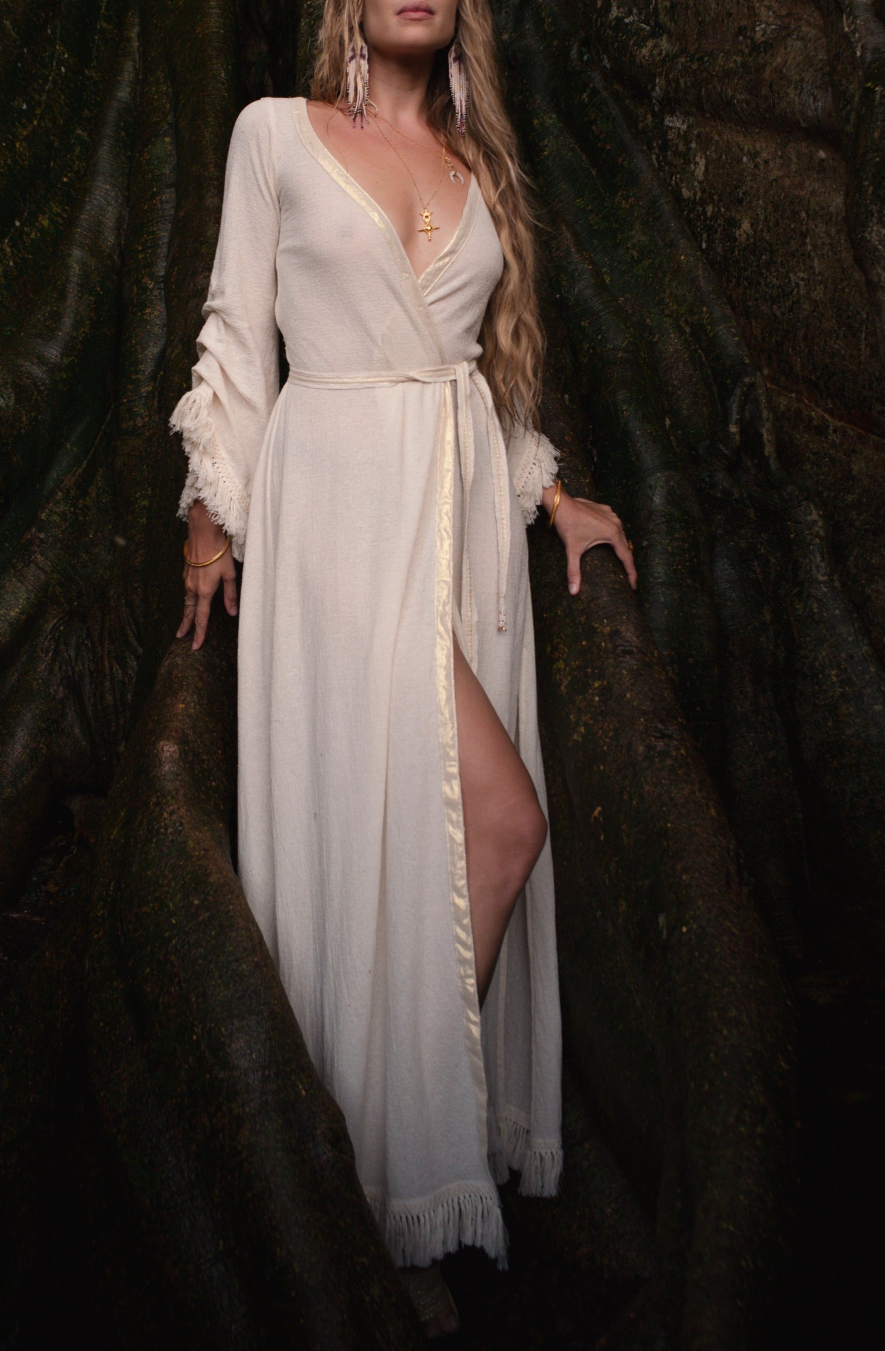 Ayumi Kimono – Bohemian Organic Cotton & Linen Kimono